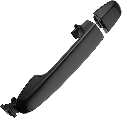 Miniatura 5 de Manija de puerta exterior compatible con Toyota Camry 2012 2013 2014 2015 2016 2017, para lado delantero derecho del pasajero, negro liso