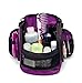 NeatPack Compact Hanging Toiletry Bag and Organizer, Water Resistant with Mesh Pockets - Purple