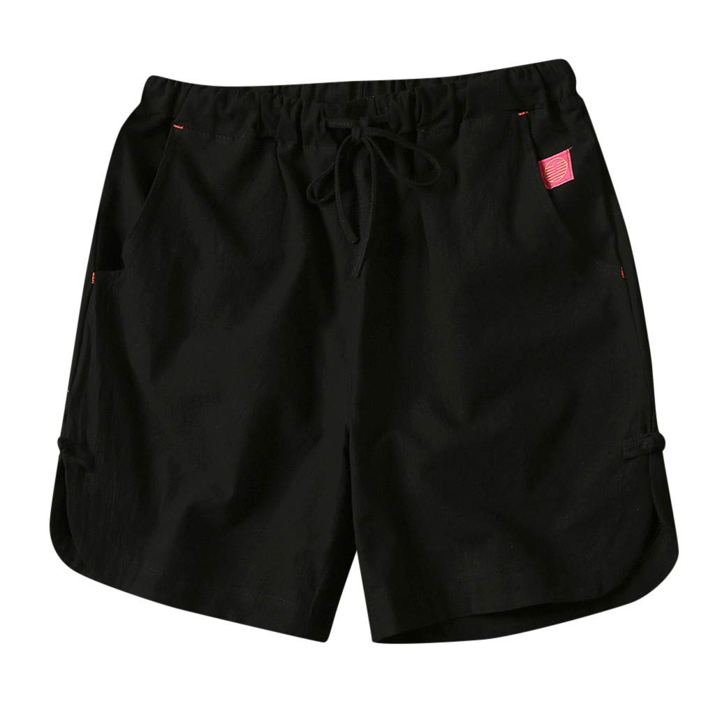 YEBIRAL Pantalones Cortos Hombre Baratos Casual Tallas Grandes Cintura Elástica con cordón con Bolsillos Bañadores Bermudas para Playa