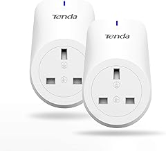Tenda SP3 Smart Plug,Alexa Plug WiFi Timer Plug Compatible with Amazon Alexa & Google Home,Wireless Remote Control Plug Socket No Hub Required,2.4GHz Only(2 Pack)