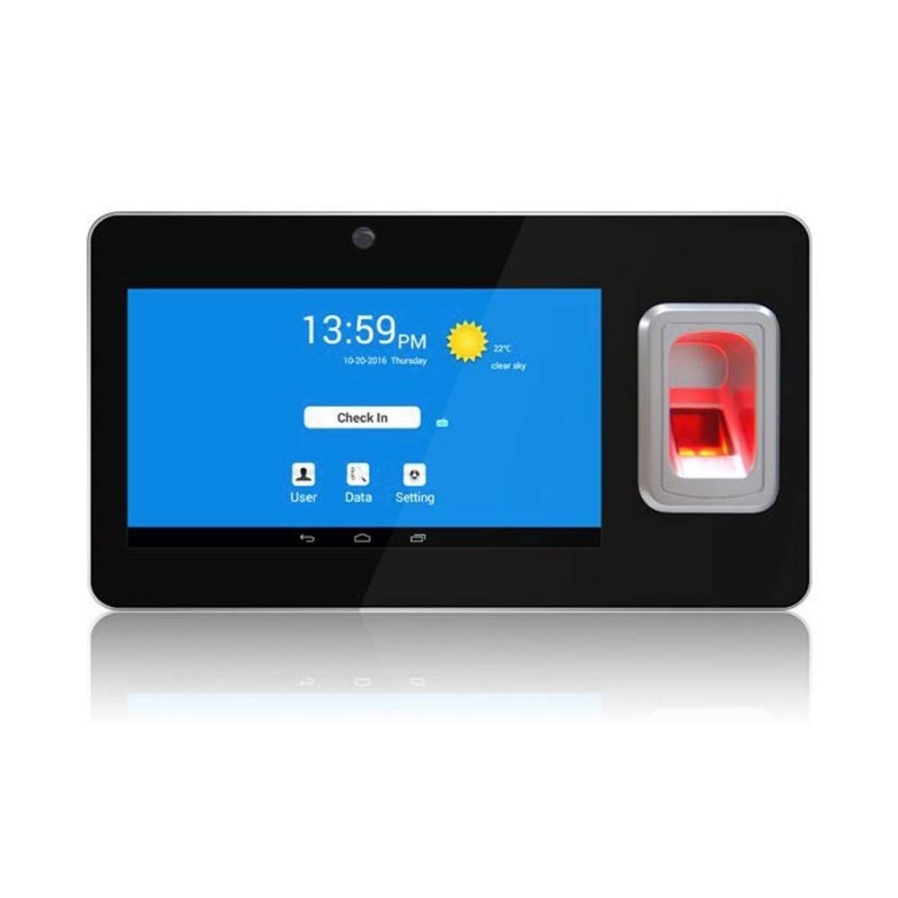 Sistema de Asistencia huellas dactilares con el GPS y SMS biométrico Tiempo terminal registrador