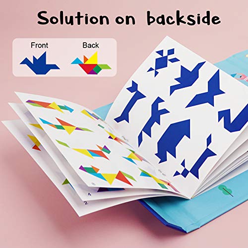Beestech Wooden Tangram Puzzle Book thumb #2