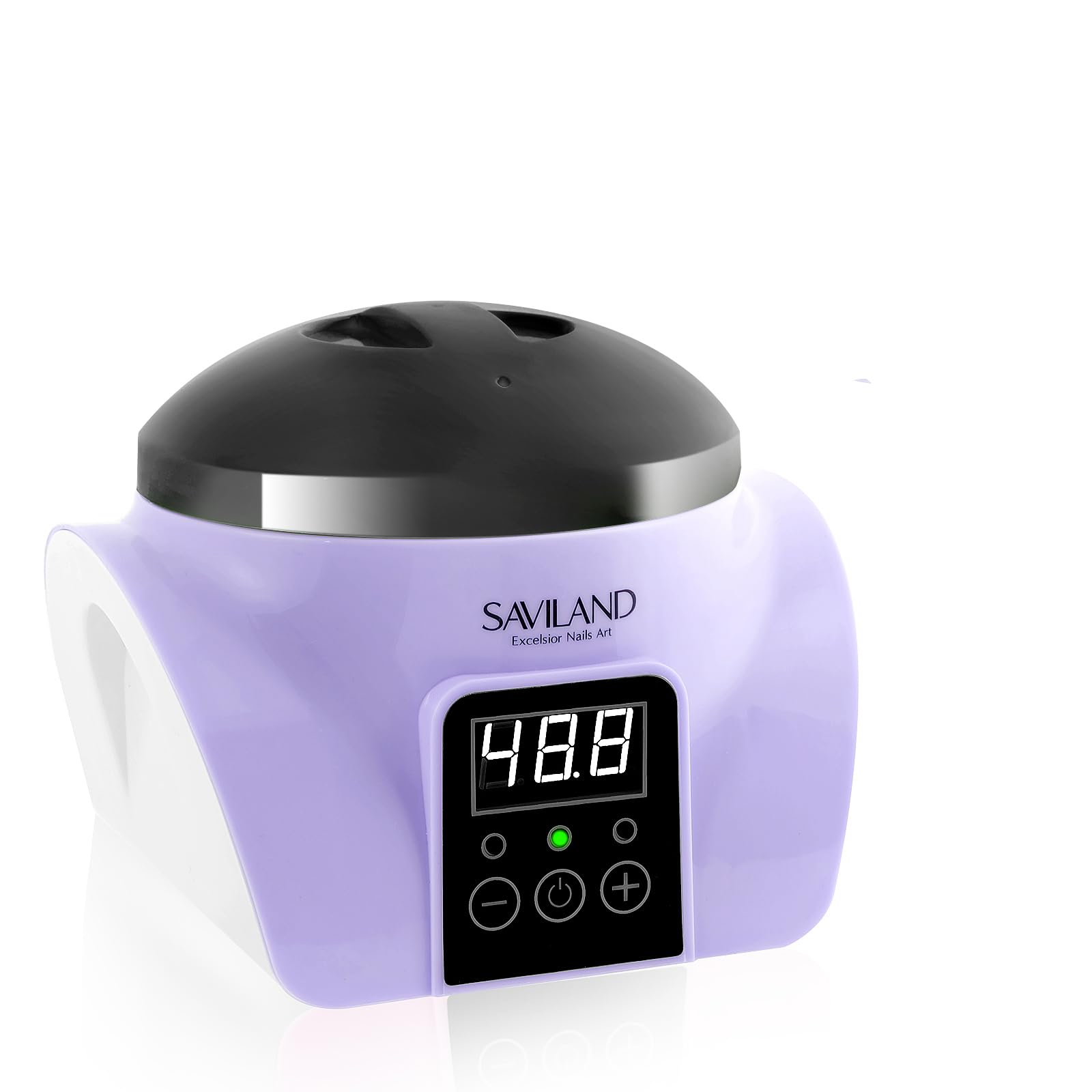 SAVILAND Nail Polish Remover Steam: Electric Steam Machine for Acrylic Gel Polish Removal Removal Nail Soaking Bowl Nail Polish Remover Soak off Bowl Nail Art Tool- Home & Salon Use Purple