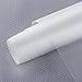 Fodere per scaffali per armadi da cucina Fodere per frigorifero Fodera impermeabili e resistenti all'olio Tappetini per cassetti Materiale EVA Fodera per frigorifero non adesivo Trasparente 44x200cm