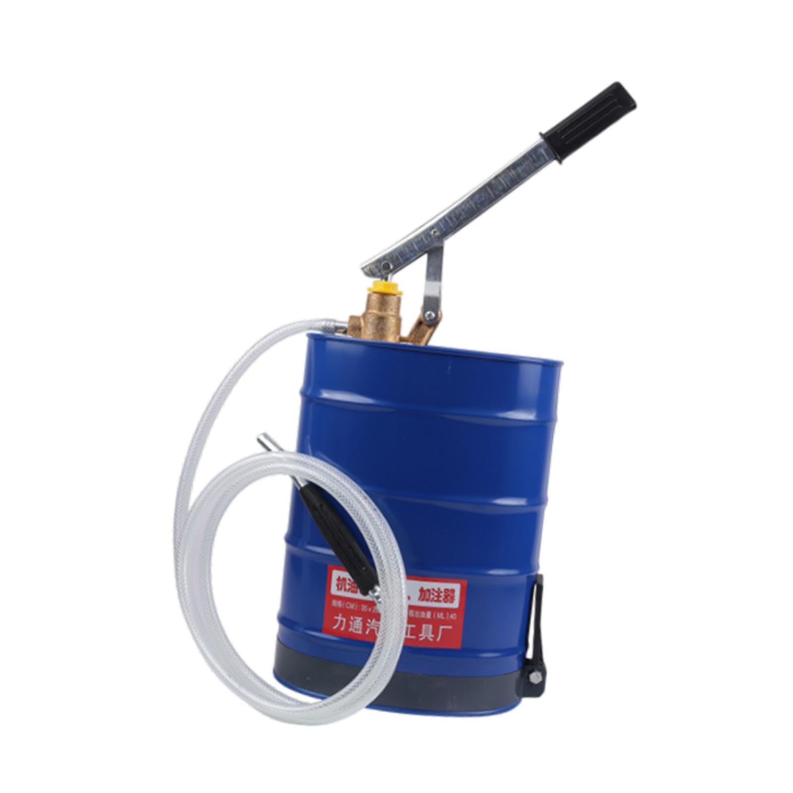 Pompa Oiler Mano a pressione manuale Manuale del motore Filer dell'olio di riempimento per manutenzione automatica dell'olio riempitivo manuale della, Blu