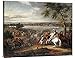 Global Gallery Budget GCS-267488-36-142 Adam Frans Van Der Meullen King Louis XIV of France Crossing The Rhine Gallery Wrap Giclee on Canvas Wall Art Print