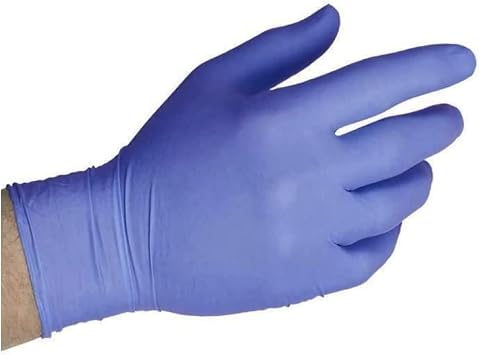 SYSCO(R) High Performance Nitrile Gloves 100 Count (Pack of 1) (Size Medium), Blue, (2306753)