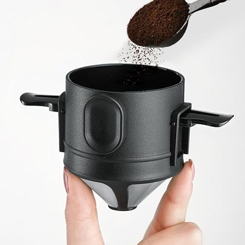 Mini Filtro Coador Reutilizável para Café e Chá - Prático, Ecológico e Compacto