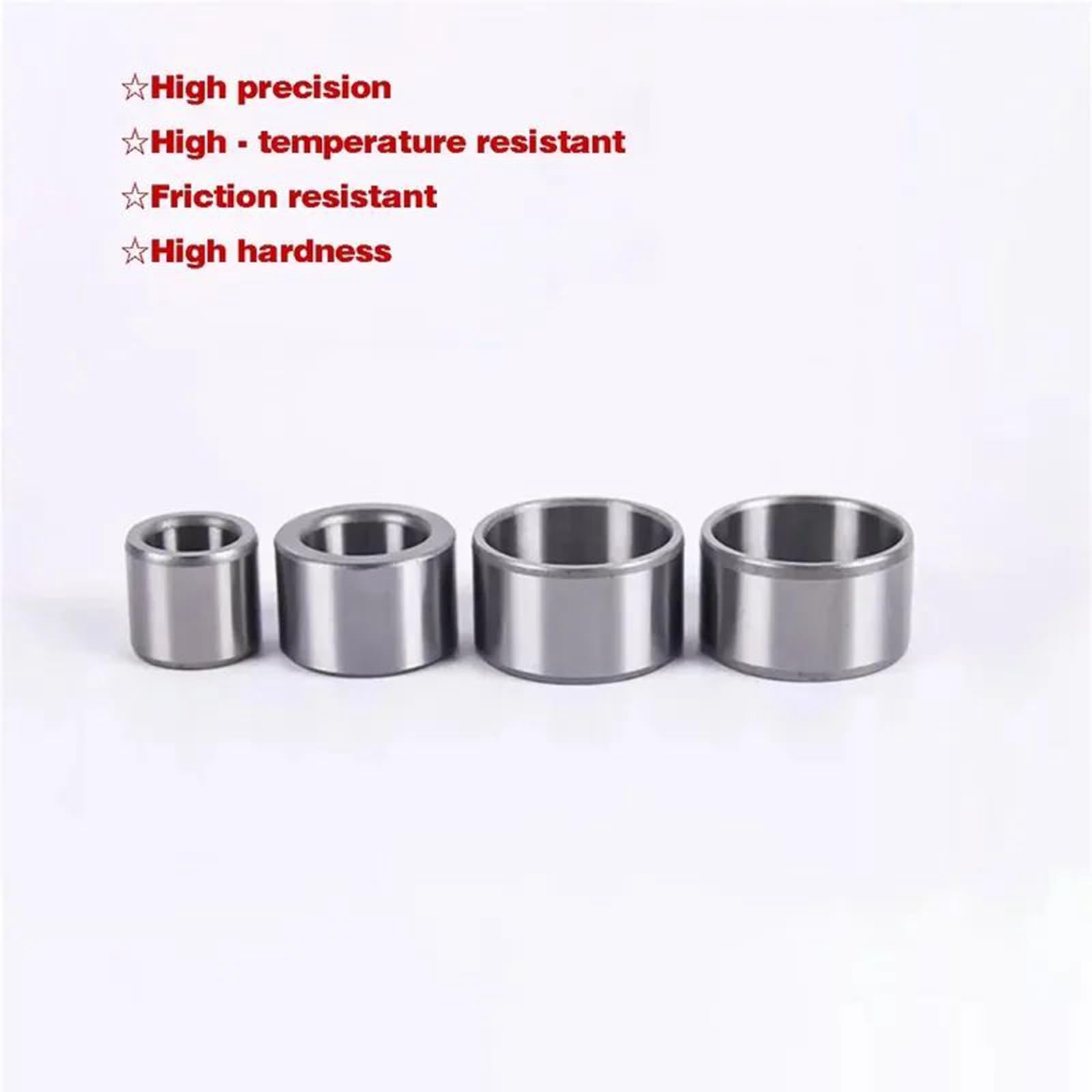 Industrielle Stahl-Lagerbuchse, Innendurchmesser 72/75/80 mm, Außendurchmesser 85/90/95 mm, verschleißfeste Auskleidung für mechanische Anlagen,80 x 101 x 39 mm