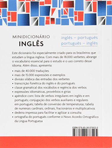 Michaelis minidicionário inglês