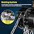 ANBULL Hand Chain Hoist 4400LBS 10FT, 2T 3M Manual Chain Block with Upgrade G80 Galvanized Chain, Manual Hoist for Warehouse Building Automotive Machinery