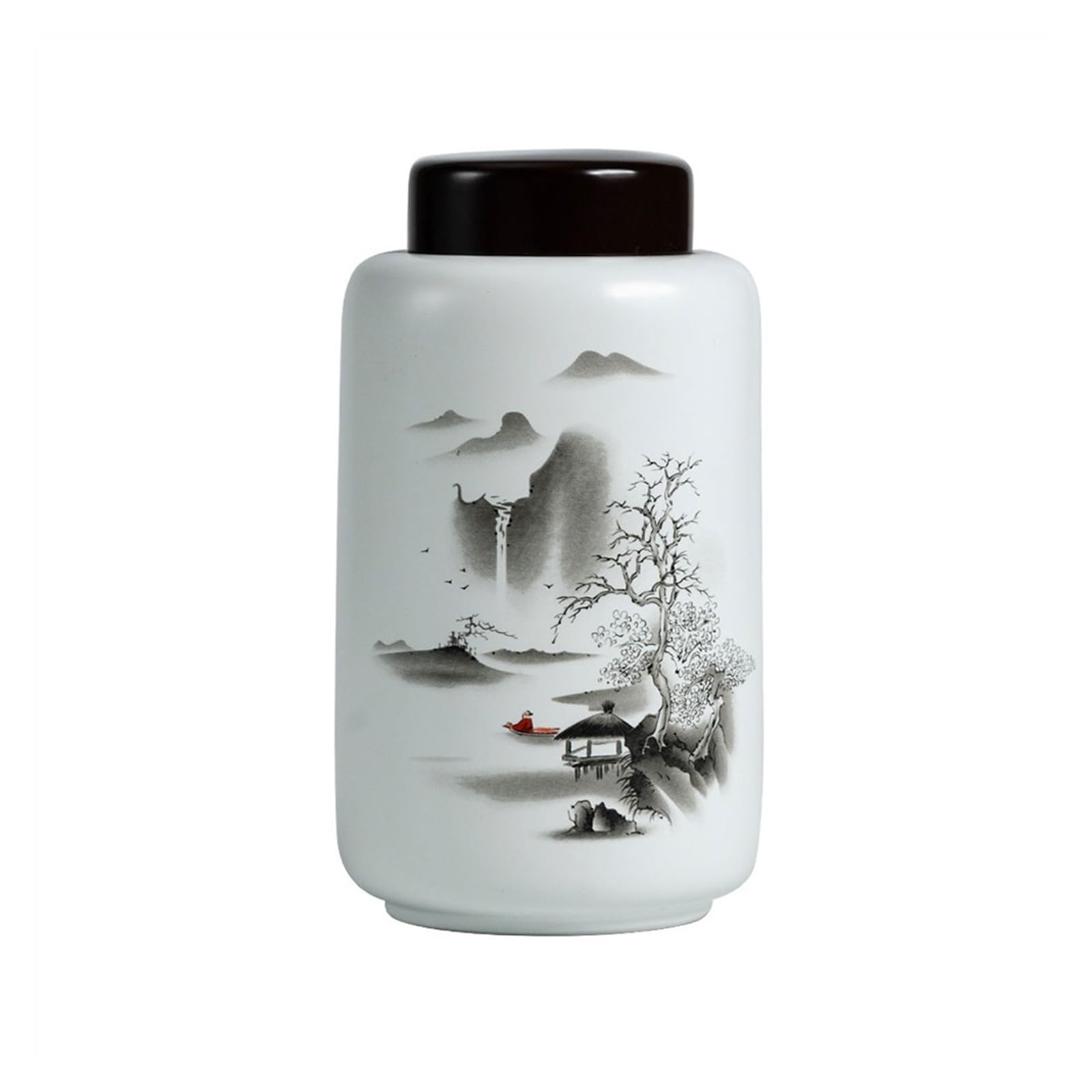 Ceramiczna puszka na herbatę, hermetyczny słoik do przechowywania, ceramiczny duży szczelnie zamknięty słoik słoik do przechowywania w gospodarstwie domowym zielona herbata czarna herbata luzem liścia