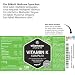 Vitamin K Komplex hochdosiert & vegan, K1 1.000 mcg + K2 Menaquinon (1.000 mcg MK4 + 200 mcg MK7), 120 Kapseln für 4 Monate, beste Bioverfügbarkeit, Made in Germany