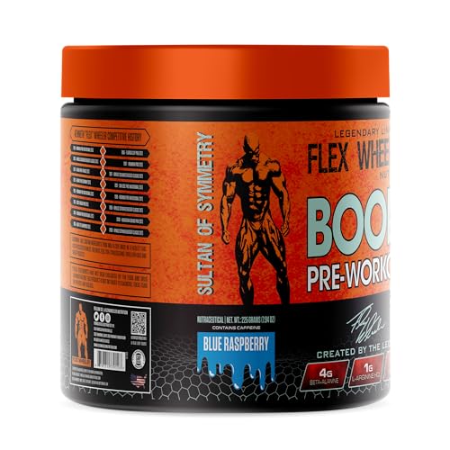 Image of Boom Pre Workout | 225g (30 Serving, Blue Raspberry)