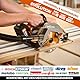 Evolution ST2800-G2 Führungsschiene Kreissägen Universal passend für die meisten Marken Makita, Metabo Bosch, Festool, 2,8m (2 x 1400 mm ) Selbstausrichtende Verbindungsschienen, Endanschlag-Zubehör