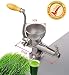 Produktbild ZHAS Top-Qualität Kaltpressung manuelle Edelstahl Wheatgrass Juicer gesunde Weizengras Entsafter Maschine, Weizengras Saftpresse