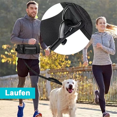 Polegas Leckerlitasche für Hunde,Futterbeutel Hundetraining,Verstellbarem Bund, Bauchtasche für Hund Zubehör mit Kotbeutelspender,Flaschenhalter, Reflektor,für Gassi, Training und Outdoor