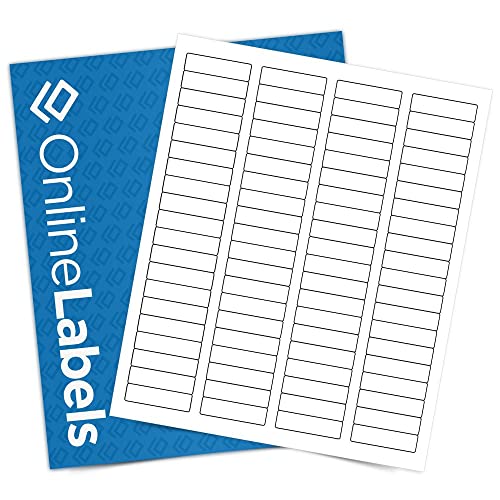 Address Labels - 1.75 x 0.5 - Pack of 8,000 Labels, 100 Sheets - Inkjet/Laser Printer - Online Labels
