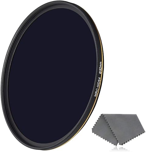 Miniatura 10 de Filtro ND64 de 3.031 in, filtro de densidad neutra de 6 paradas para lentes de cámara, revestimiento multiresistente de 16 capas, vidrio óptico