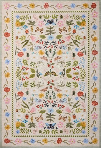 Tapete decorativo floral Loloi Canopy 2'3" x 3'9" miniatura 2