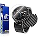 ArmorSuit Motorola Moto 360 (1st Gen) Screen Protector MilitaryShield + Black Carbon Fiber Skin Wrap Film Back Protector For Motorola Moto 360 (1st Gen)