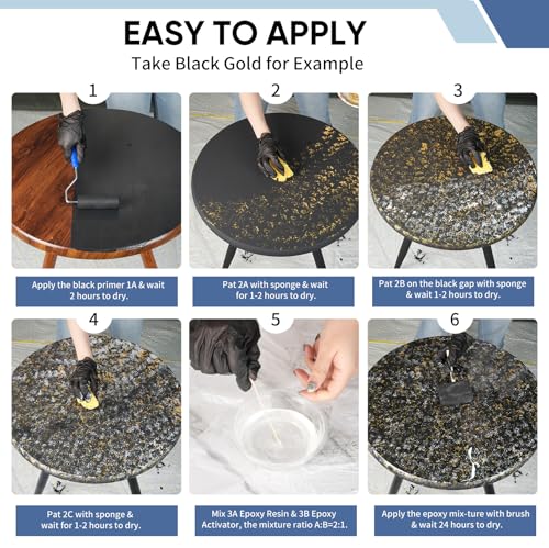 Lifvean Epoxy Countertop Paint Refinishing Kit thumb #3