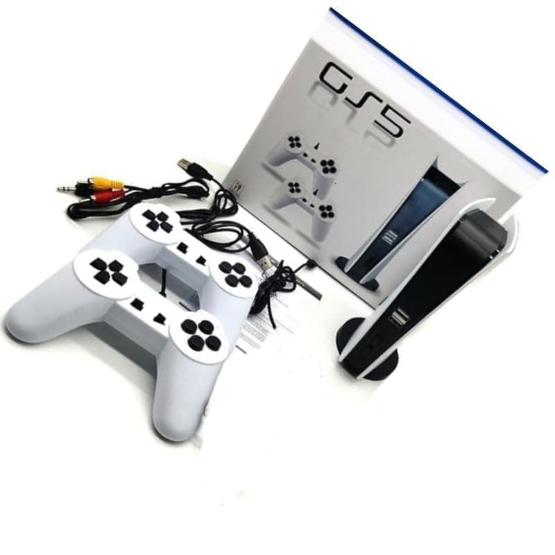 Retro Gaming Bliss: NEW GS5 TV Game Console | 8 Bit Game Box with 620 Classic Games | includes Contra, Super Mario Bros | Nostalgic Fun for All Ages | (White) (B0D7CWCMMJ) Amazon Price History, Amazon Price Tracker