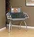 Studio Designs Futura Tower, Silver/Blue Glass