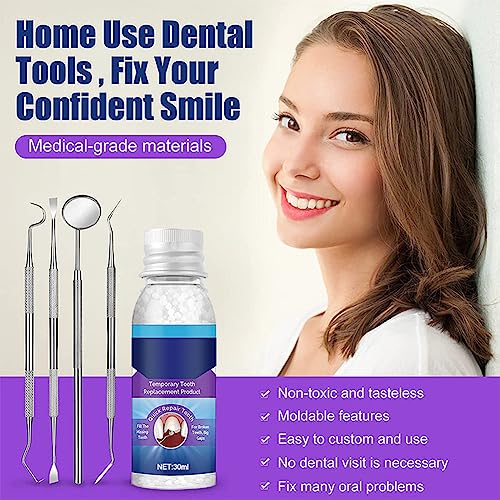 Reparador Perlas-Reparador Perlas Dientes-Reparador Perlas Para Dientes-Reparador Perlas Dental, Tooth Repair kit for Filling The Missing Broken Tooth and Gaps (1pcs)
