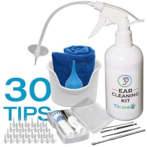 Oorsmeer Verwijderaar van Tilcare – Oorspoelsysteem voor Volwassenen & Kinderen – Perfecte Oorreiniger Set – Inclusief…
