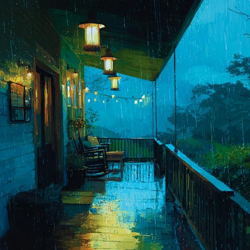 Front Porch Rain | Soothing Rain Sounds for Sleep