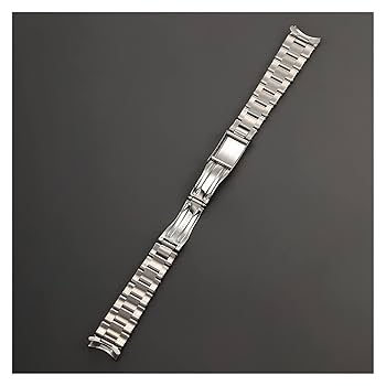 リベットブレス 20mm Amazon.co.jp: SUIYUANYA セイコー時計のためのロレックスのため