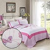 Materials Matériaux de haute qualité]: 100% coton tissu haute densité, rembourrage en coton naturel double face, sans boulochage, super confortable et doux toute l'année. Hypoallergénique, léger et durable. Prendre soin de votre sommeil.