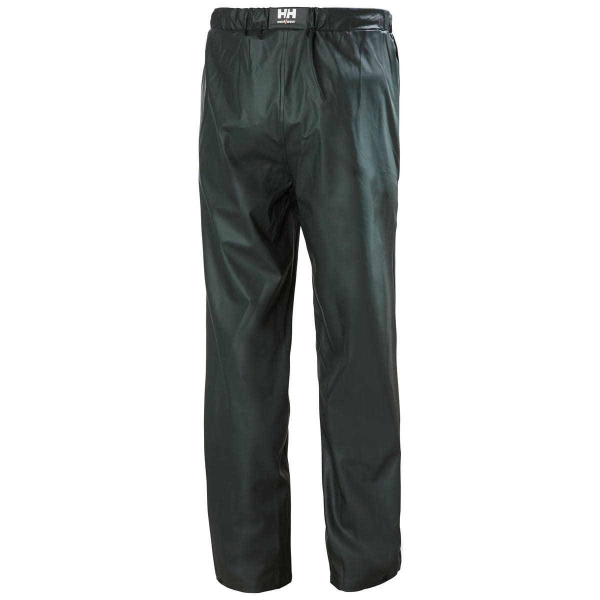 (Green, Xxl) Helly Hansen Workwear Voss Polyester Unisex Adults Green Rain Trousers 7040051270055