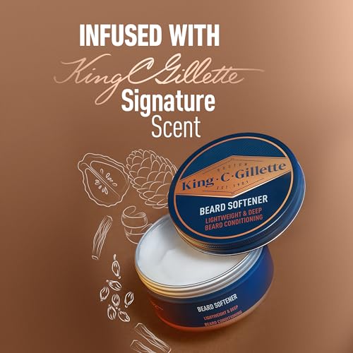 King C. Gillette Soft Beard Balm, Deep Conditioning With Cocoa Butter thumb #3