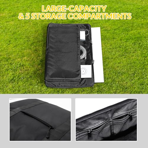 Starlink Bag, Starlink Case, Starlink Gen 3 Case, Starlink Travel Shoulder Bag & Handbag, Starlink Carrying Case Gen 3 Standard V3 Storage, Water Resistant, Shockproof, Multiple Pockets, Black2