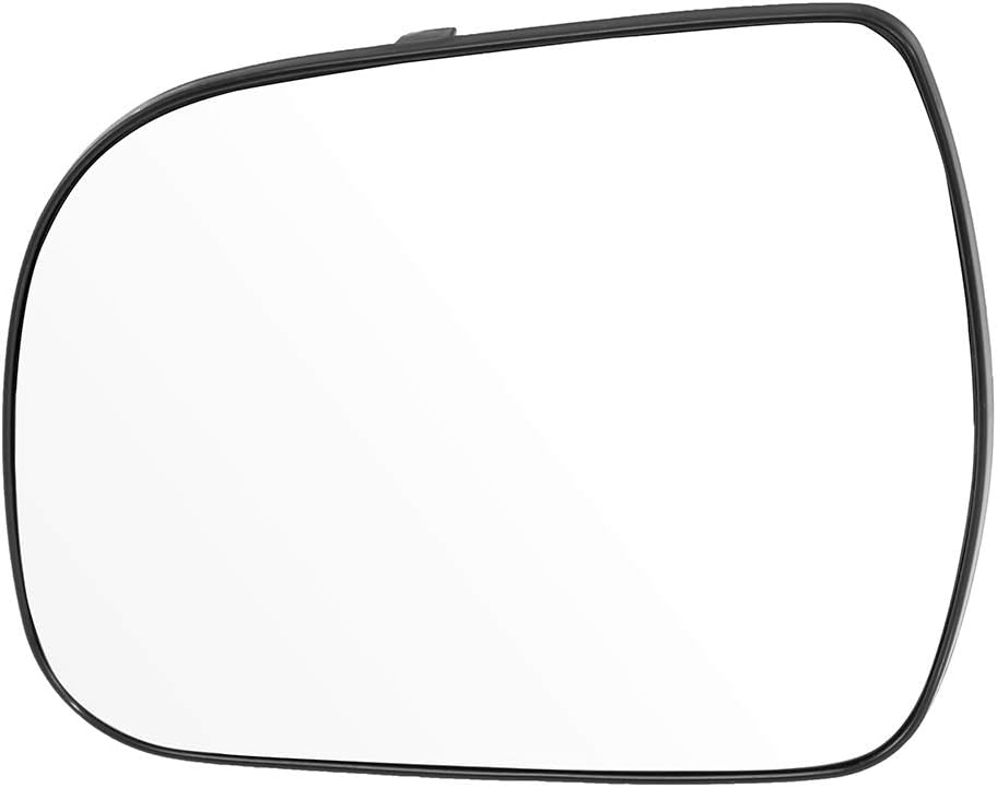 ECCPP Driver Side Exterior Mirror Glasses, Left Side Rear View Mirror Glass Heated
