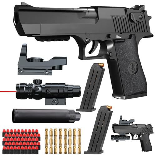 Bybykoi Spielzeug Pistole Kinder Pistole 1:1 Spielzeugpistole Wüstenadler...