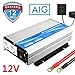 Invertitore di Potenza 2000W Power Inverter Onda Modificata 12V a 220V 230V Convertitore con Telecomandoler & Prese AC doppie con Grande Conchiglia per RV Truck GIANDEL