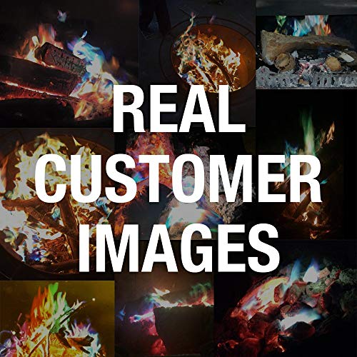Magical Flames: Creates Colorful Flames For Wood Burning Fires! (50)