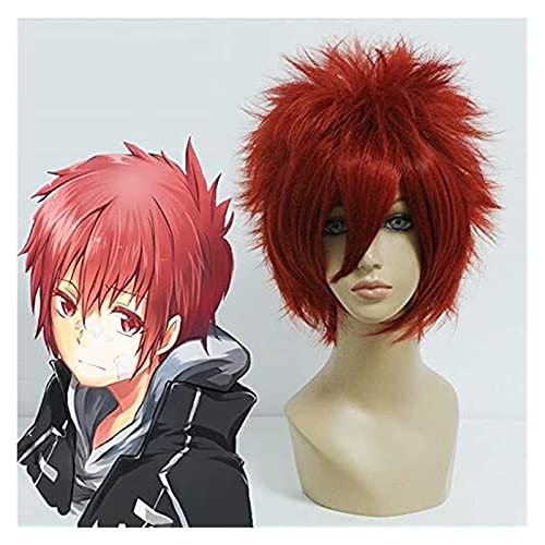 Cosplay Anime Katekyo Hitman Reborn! Cosplay Wig Kozato Enma Cosplay Wigs Heat Resistant Synthetic Halloween Carnival Party Reborn Wigs Beauty