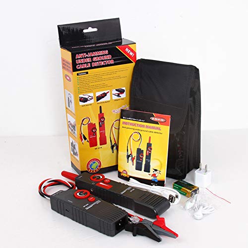 Kolsol Underground Wire Locator Cable Tester Locate High & Low Voltage Wires and Control Wires Cables Pet Fence Wires