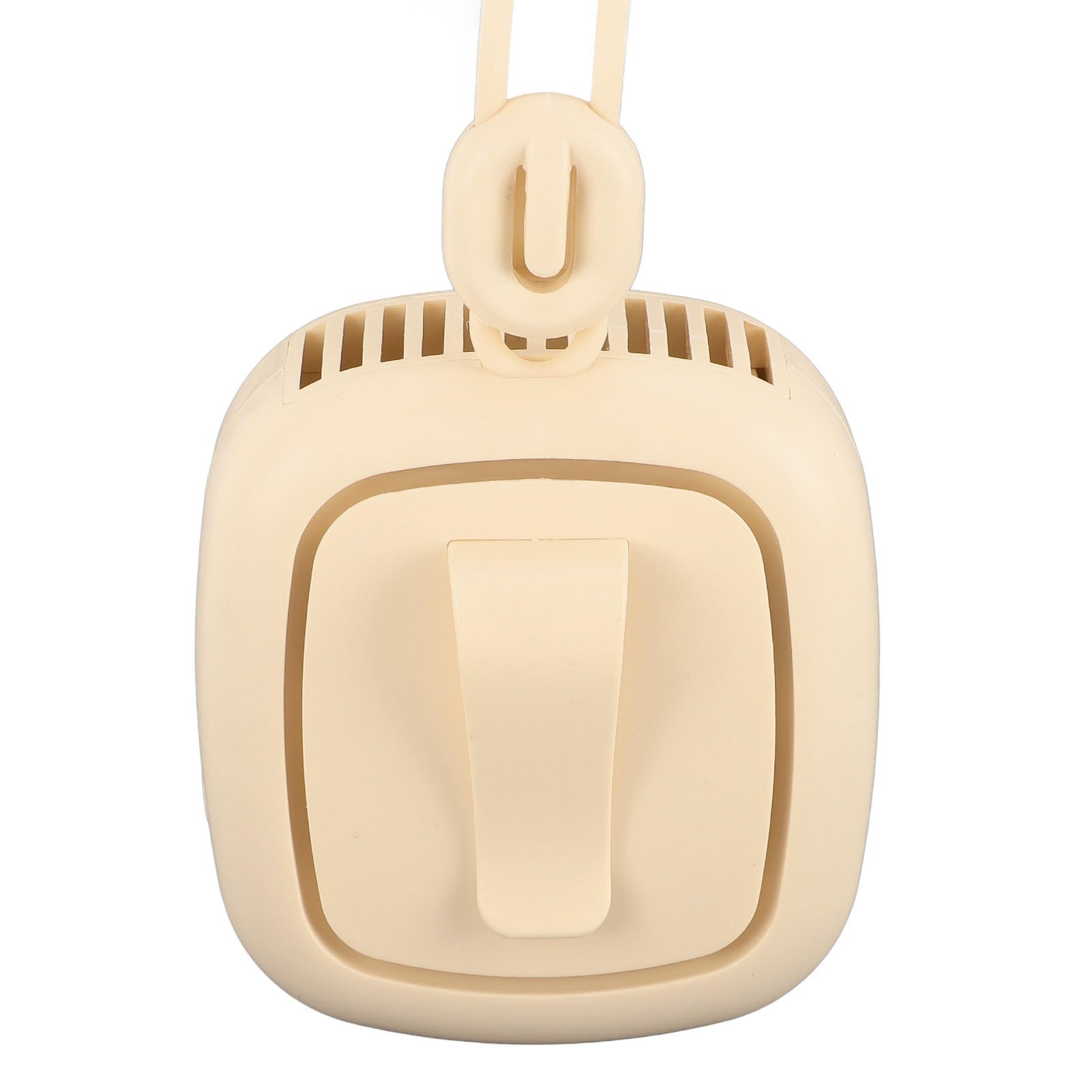 Przenośny wentylator na szyję, ładowany przez USB Wiszący wentylator na szyję 3 prędkości Noszony osobisty wentylator Mini ręczny wentylator do domu na zewnątrz w podróży (WHITE)