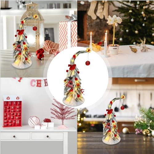 Árbol de Navidad pequeño 35 cm para salones pequeños y apartamentos 5