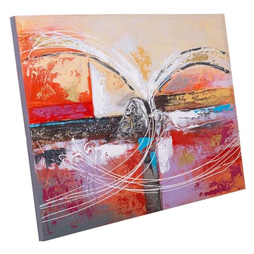 Wanderlust deco Quadro in rilievo dipinto a mano, 60 x 80 x 3 cm