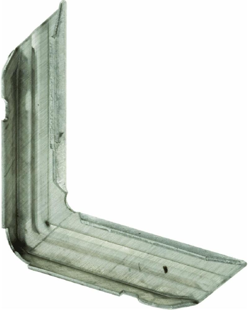 Prime-Line Mill Metal 1/4 in. W x 3/4 in. L Screen Frame Corner 1 pk