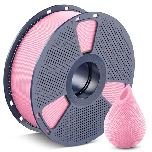 Image of SUNLU 3D Printer Filament PETG Filament 1.75mm,Less Stringing Good Layer Adhesion High Toughness,PETG Filament 1.75 ±0.02mm, 1kg Spool(2.2lbs),Sakura Pink.