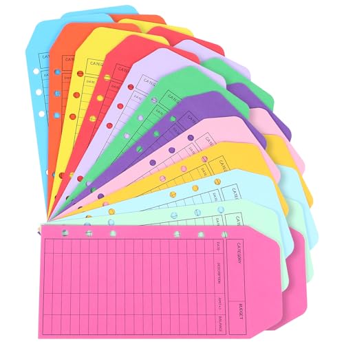 24 Pcs Cash Envelopes for Budgeting, Budget...
