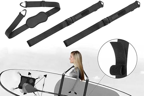M Jiuyunmu Kayak Surfboard Shoulder Strap Hands-Free, Sup Carrying Adjustable Strap thumb #6