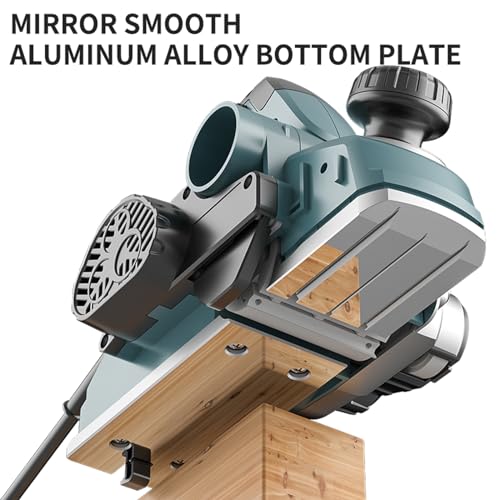 DNTI 1050w Holzhobel Elektrohobel holz holzhobel elektrisch15000rpm Hobelbreite 82 mm - Spantiefe 4 mm handhobelmaschine hobel elektrisch Power Woodworking Tool elektrischer hobel für holz 58219